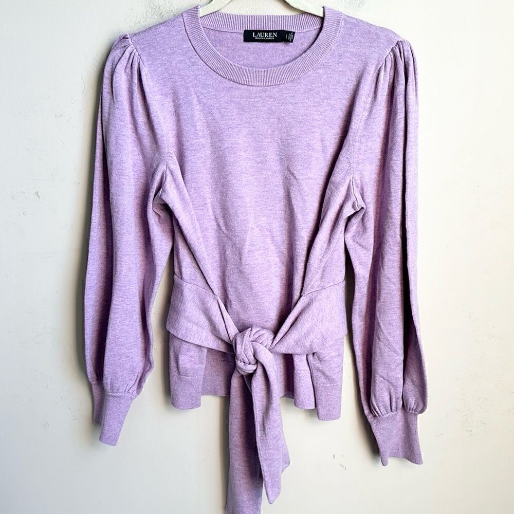 Lauren Ralph Lauren Women's Sweater (Scottish Primrose Heather, L